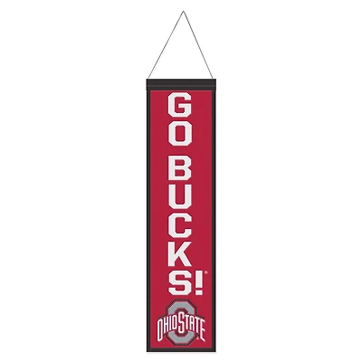 WinCraft Ohio State Buckeyes 8" x 32" Evolution Banner