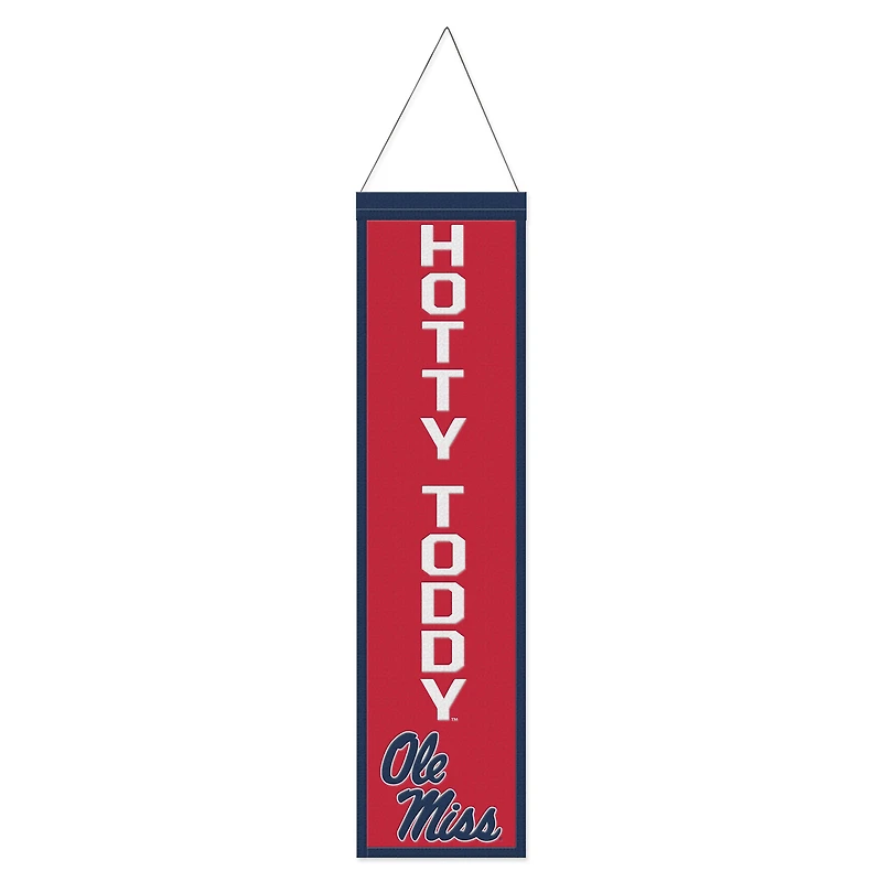 WinCraft Ole Miss Rebels 8" x 32" Evolution Banner