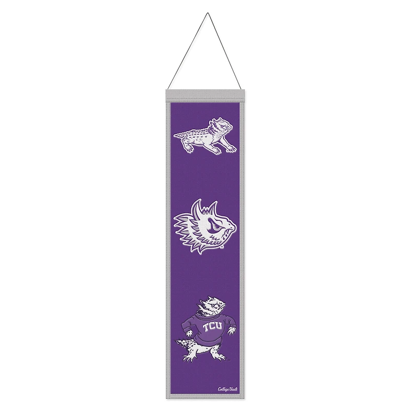WinCraft TCU Horned Frogs 8" x 32" Evolution Banner