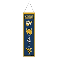 WinCraft West Virginia Mountaineers 8" x 32" Evolution Banner