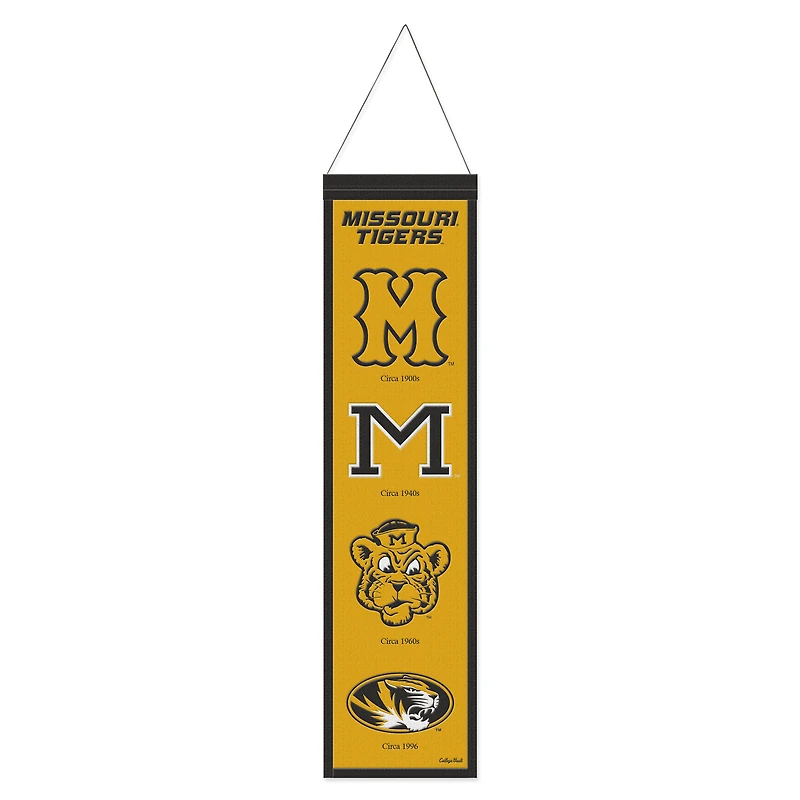 WinCraft  Missouri Tigers 8" x 32" College Vault Evolution Banner