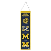 WinCraft  Michigan Wolverines 8" x 32" College Vault Evolution Banner