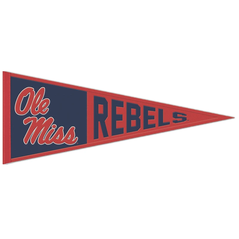 WinCraft Ole Miss Rebels 13'' x 32'' Logo Pennant