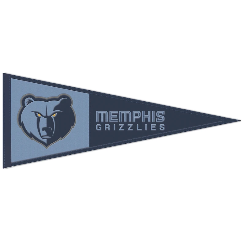 WinCraft Memphis Grizzlies 13" x 32" Wool Primary Logo Pennant