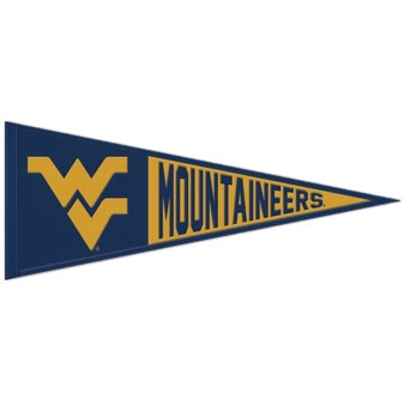 WinCraft West Virginia Mountaineers 13" x 32" Wool Primary Logo Pennant