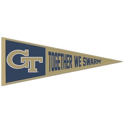 WinCraft Georgia Tech Yellow Jackets 13" x 32" Slogan Pennant