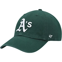 Men's '47 Green Athletics Clean Up Adjustable Hat