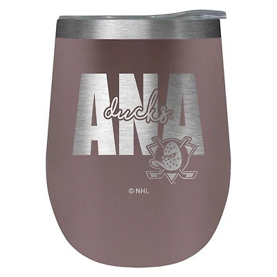 Anaheim Ducks 10oz. Rose Gold Wine Tumbler