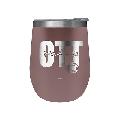 Ottawa Senators 10oz. Rose Gold Wine Tumbler