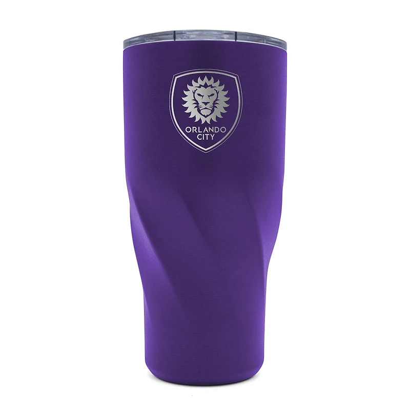 WinCraft Orlando City SC 30oz. Morgan Stainless Steel Tumbler