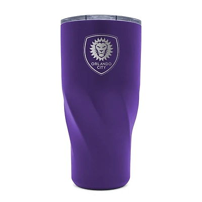 WinCraft Orlando City SC 30oz. Morgan Stainless Steel Tumbler
