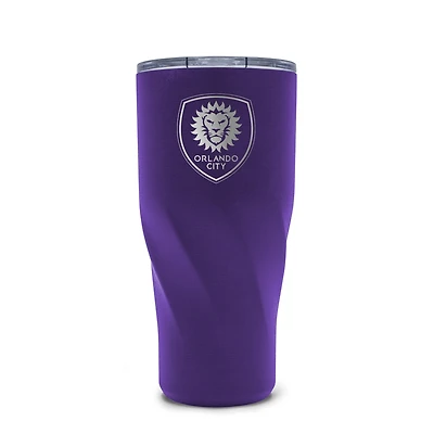 WinCraft Orlando City SC 20oz. Morgan Stainless Steel Tumbler