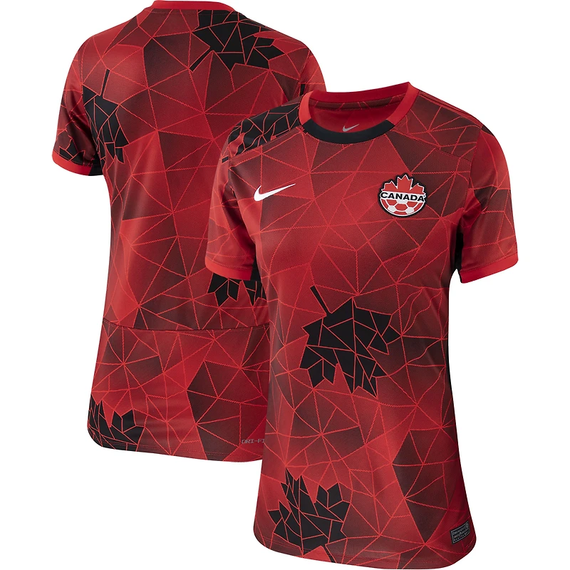 Women's Nike Red Canada Women's National Team 2023 Home Replica Jersey