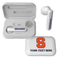 Syracuse Orange Personalized True Wireless Earbuds