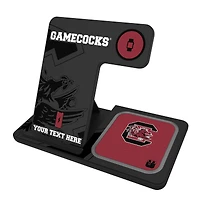 South Carolina Gamecocks Personalized 3-In-1 Wireless Charger