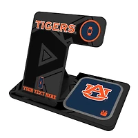 Auburn Tigers Personalized 3-In-1 Wireless Charger