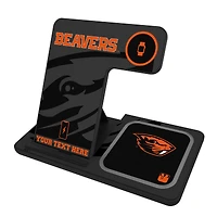Oregon State Beavers Personalized 3-In-1 Wireless Charger