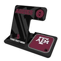 Texas A&M Aggies Personalized 3-In-1 Wireless Charger