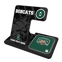 Ohio Bobcats Personalized 3-In-1 Wireless Charger