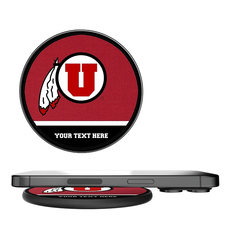 Keyscaper Utah Utes 15 Watt Wireless Induction Charger