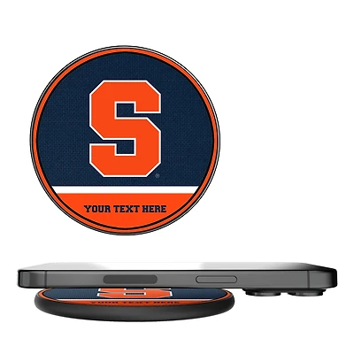 Syracuse Orange Personalized 10-Watt Wireless Phone Charger