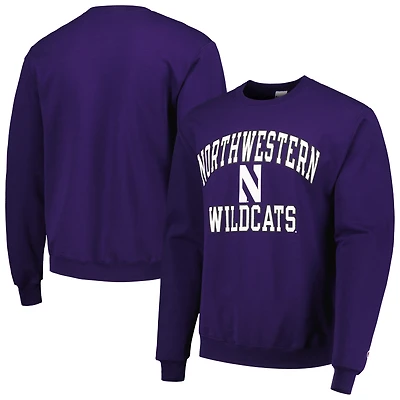 Men's Champion Purple Northwestern Wildcats High Motor Pullover Sweatshirt