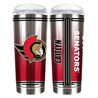 Ottawa Senators Team Logo 18oz. Personalized Roadie Tumbler