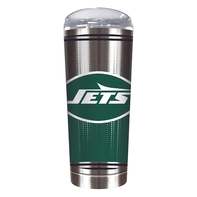 New York Jets Team Logo 18oz. Personalized Roadie Tumbler