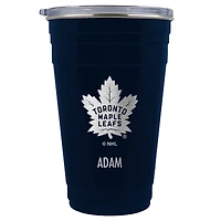 Toronto Maple Leafs Team Logo 22oz. Personalized Tailgater Travel Tumbler
