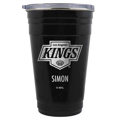 Los Angeles Kings Team Logo 22oz. Personalized Tailgater Travel Tumbler