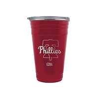 Philadelphia Phillies Team Logo 22oz. Personalized Tailgater Travel Tumbler