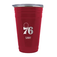 Philadelphia 76ers Team Logo 22oz. Personalized Tailgater Travel Tumbler