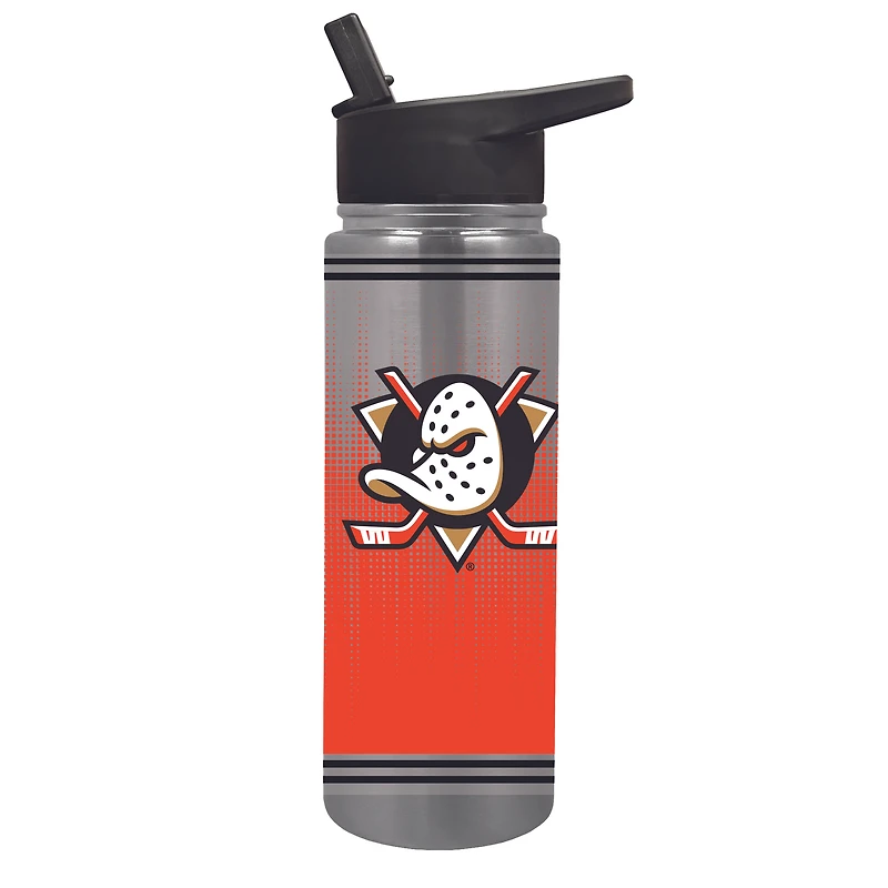Anaheim Ducks Team Logo 24oz. Personalized Jr. Thirst Water Bottle