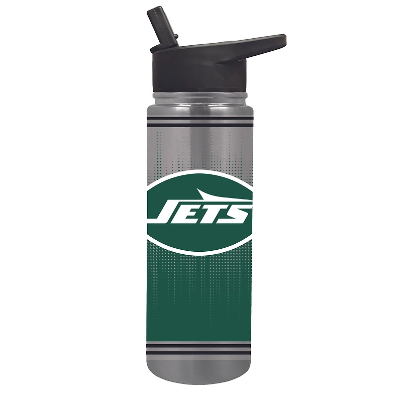 New York Jets Team Logo 24oz. Personalized Jr. Thirst Water Bottle