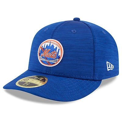 Men's New Era  Royal New York Mets 2023 Clubhouse Low Profile 59FIFTY Fitted Hat