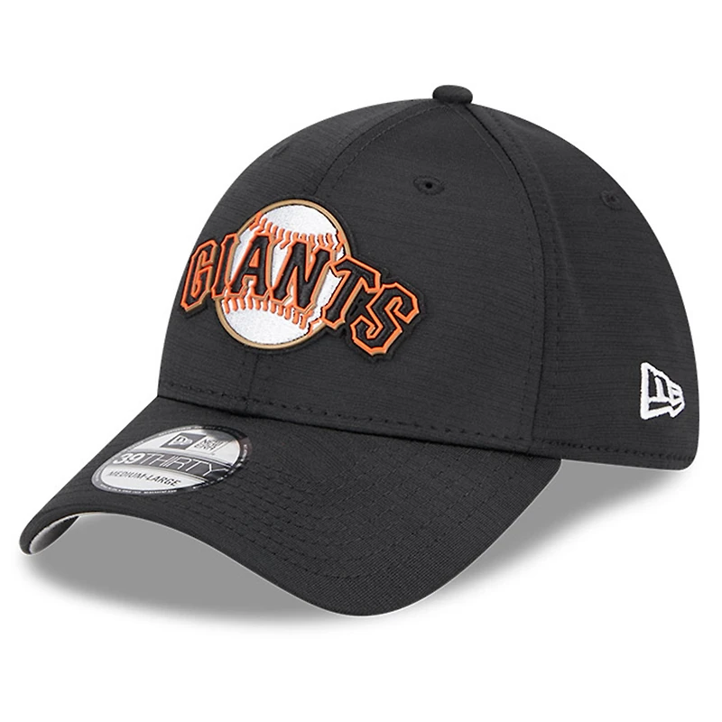 Men's New Era Black San Francisco Giants 2023 Clubhouse 39THIRTY Flex Hat