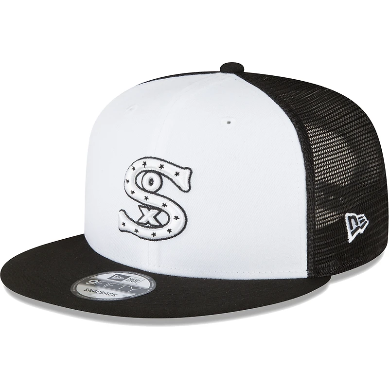Men's New Era /White Chicago White Sox 2023 On-Field Batting Practice 9FIFTY Snapback Hat