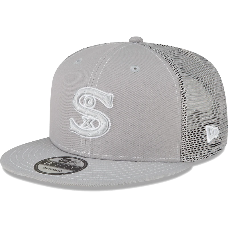 Men's New Era  Gray Chicago White Sox 2023 On-Field Batting Practice 9FIFTY Snapback Hat