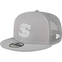 Men's New Era  Gray Chicago White Sox 2023 On-Field Batting Practice 9FIFTY Snapback Hat