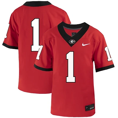 Youth Nike #1 Georgia Bulldogs 1st Armored Division Old Ironsides Untouchable Football Jersey