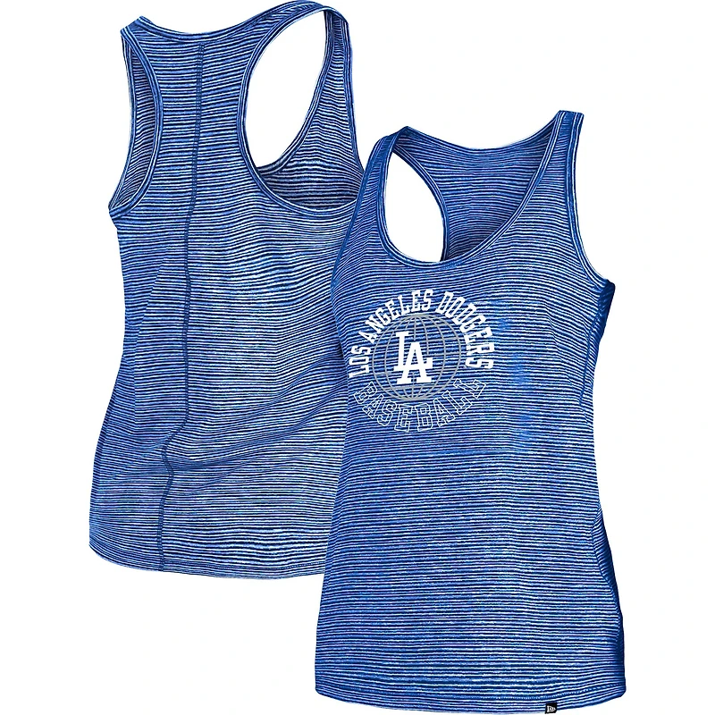 Women's New Era Royal Los Angeles Dodgers Active Racerback Tank Top