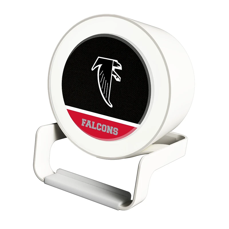 Atlanta Falcons Historic Team Logo Night Light Charger with Bluetooth Speaker