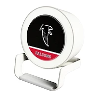 Atlanta Falcons Historic Team Logo Night Light Charger with Bluetooth Speaker