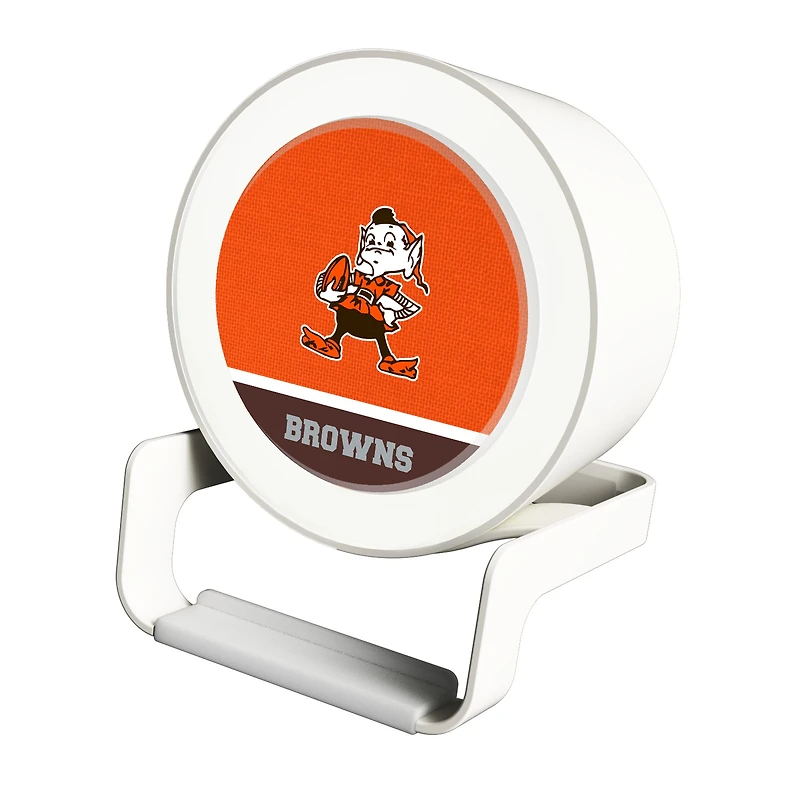 Cleveland Browns Brownie The Elf Historic Team Logo Night Light Charger with Bluetooth Speaker