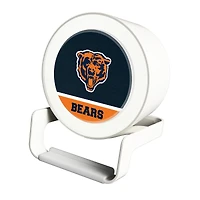 Chicago Bears Historic Team Logo Night Light Charger with Bluetooth Speaker