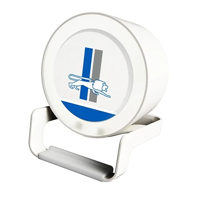 Detroit Lions Historic Team Logo Night Light Charger with Bluetooth Speaker