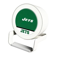 New York Jets Historic Team Logo Night Light Charger with Bluetooth Speaker