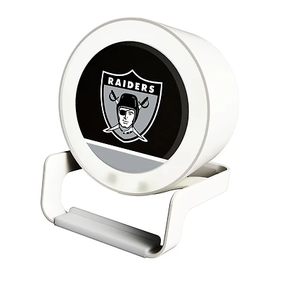 Las Vegas Raiders Historic Night Light Charger with Bluetooth Speaker