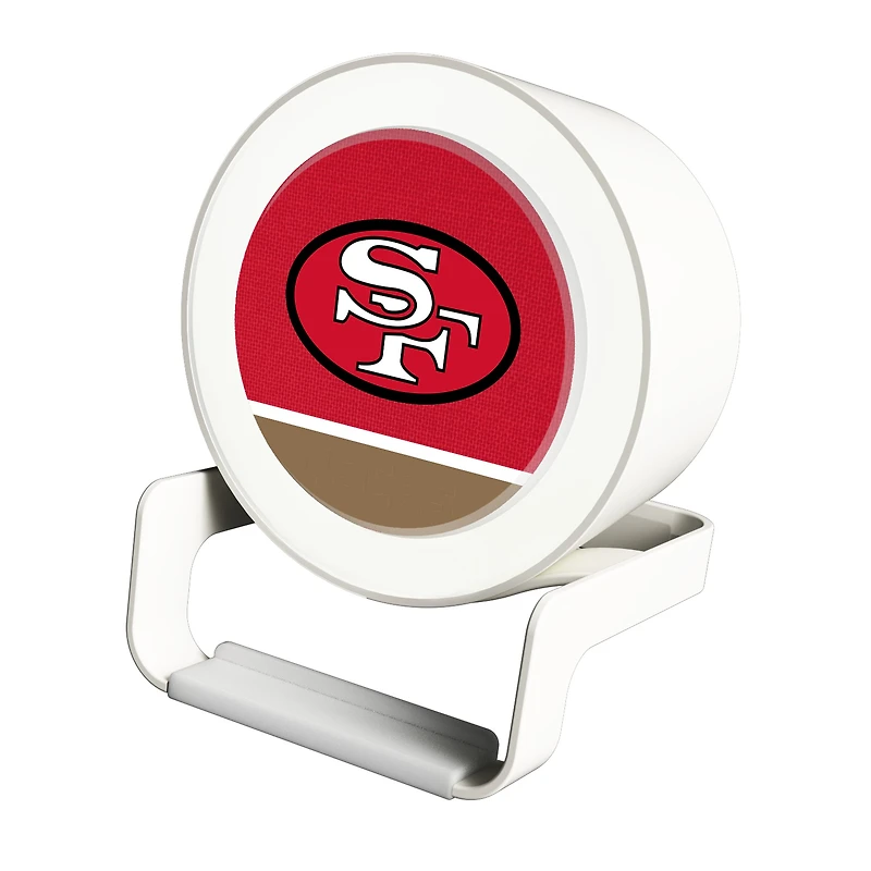 San Francisco 49ers Historic Team Logo Night Light Charger with Bluetooth Speaker