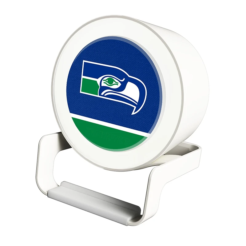Seattle Seahawks Historic Team Logo Night Light Charger with Bluetooth Speaker